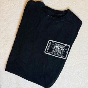 Harry Potter Ministry of Magic Visitor Black T-Shirt size Small